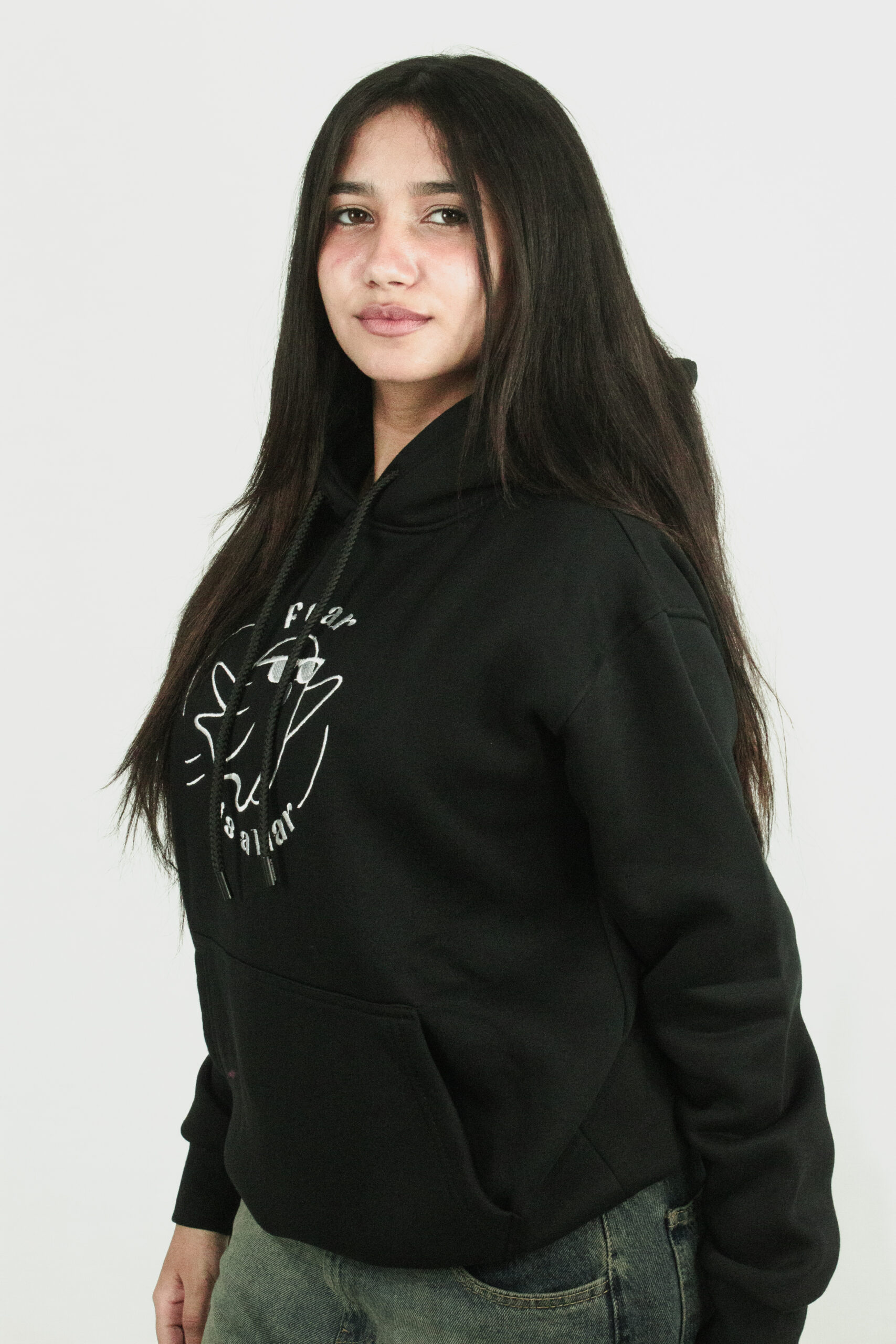 Fear is a liar Hoodie black - Image 6