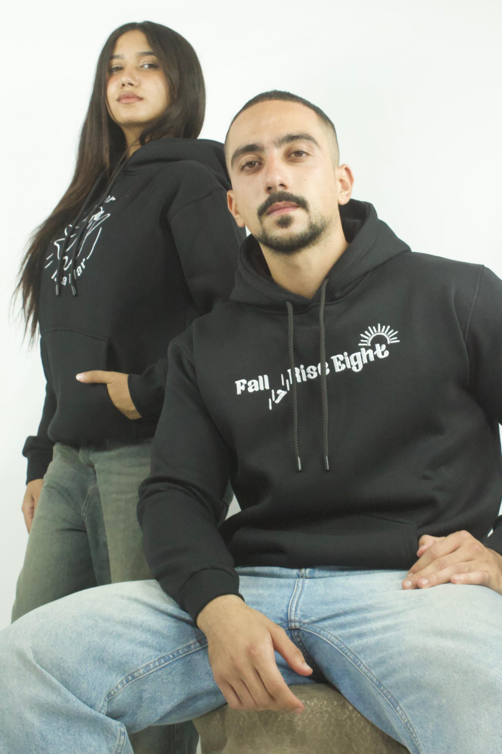 Fear is a liar Hoodie black