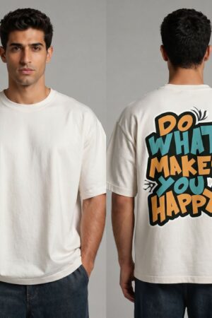 Do What Makes You Happy Oversized T-Shirt
