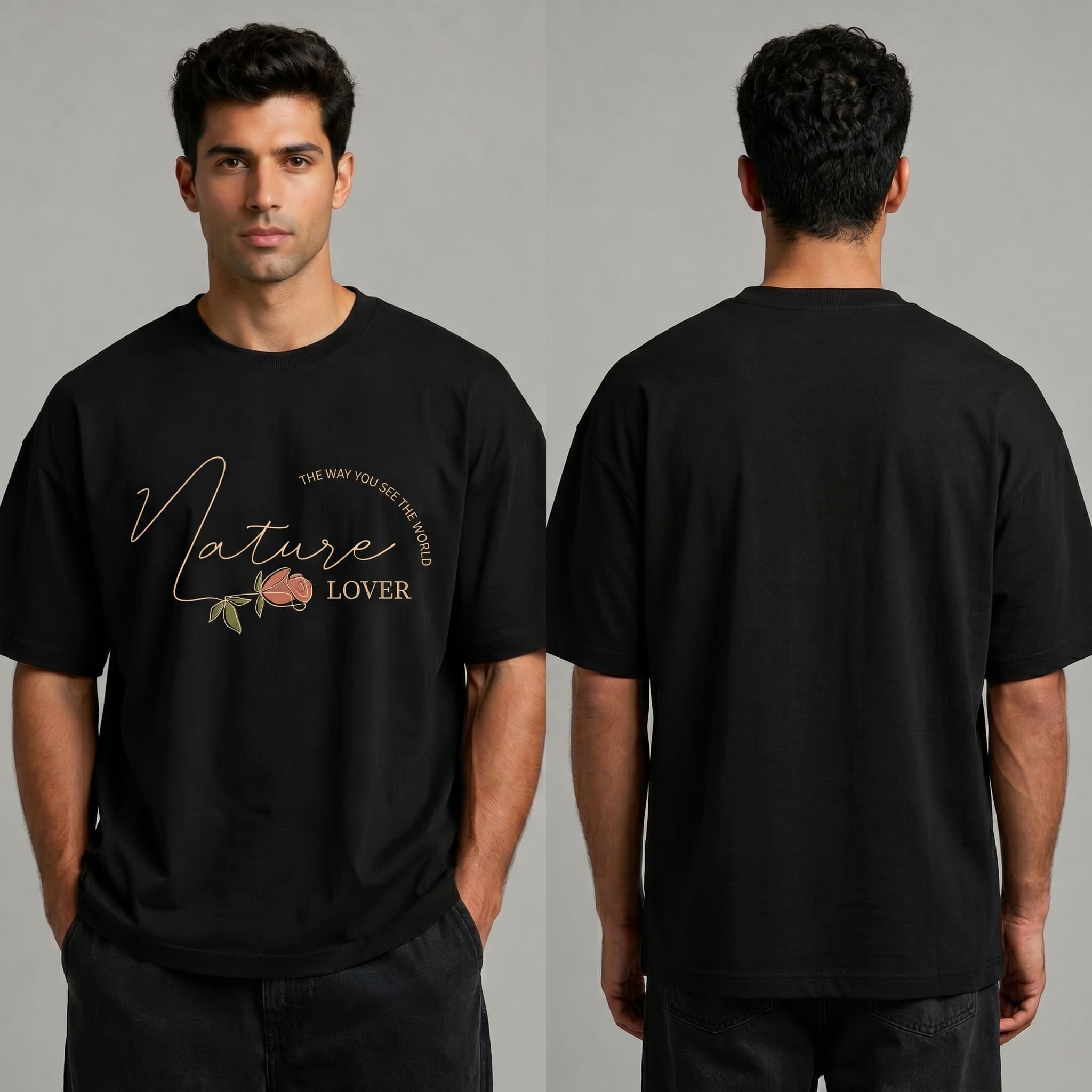 Nature Lover Oversized T-Shirt - Image 3