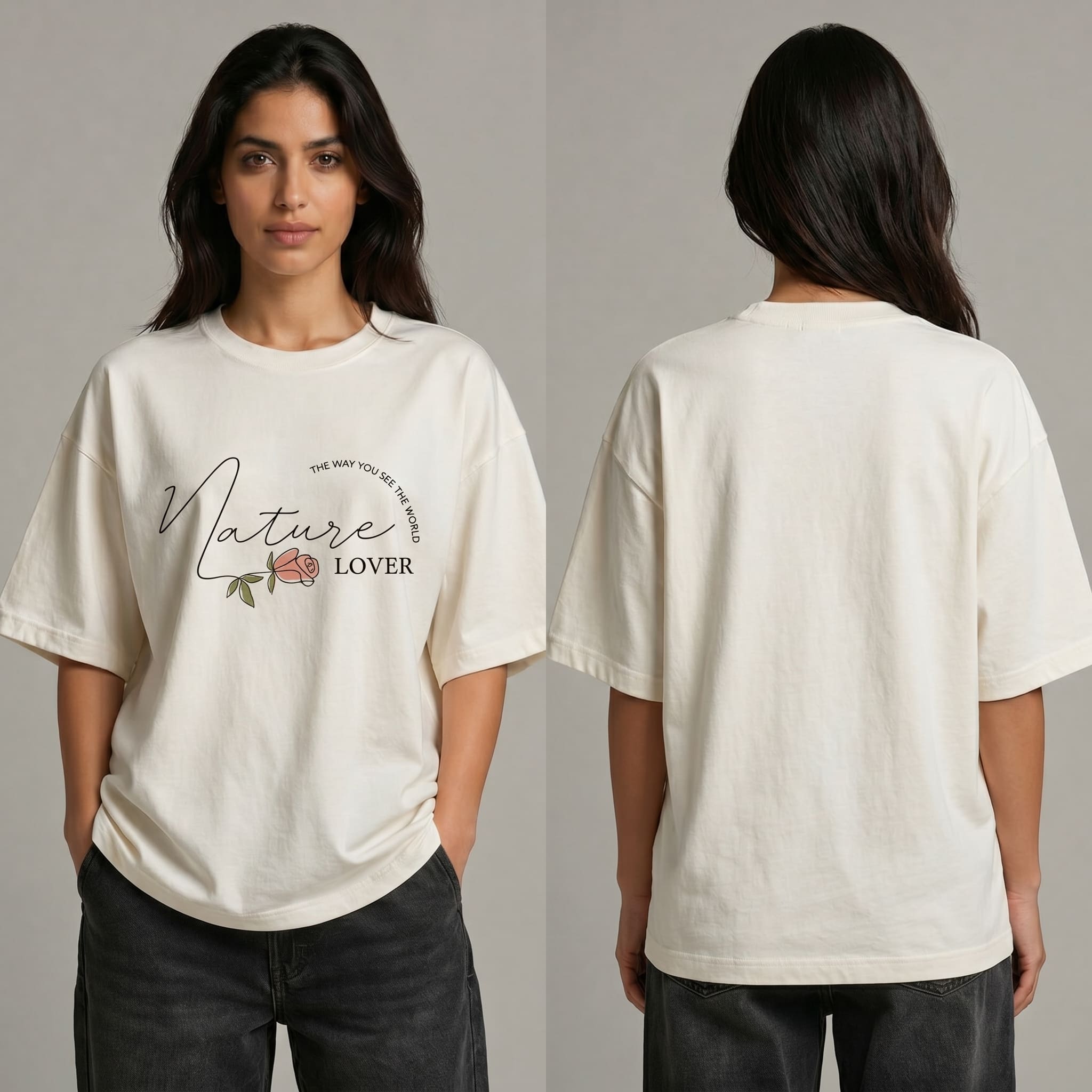 Nature Lover Oversized T-Shirt