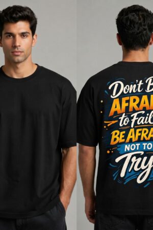 Don't Be Afraid Oversized T-Shirt