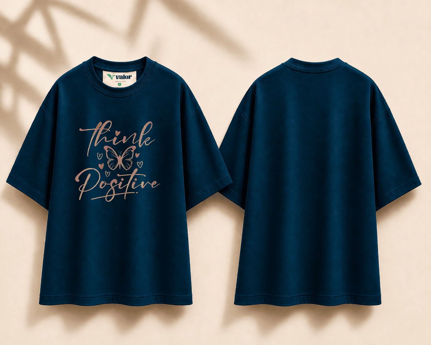 Think Positive Oversized T-Shirt - Image 3