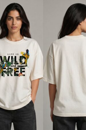 Wild & Free Oversized T-Shirt