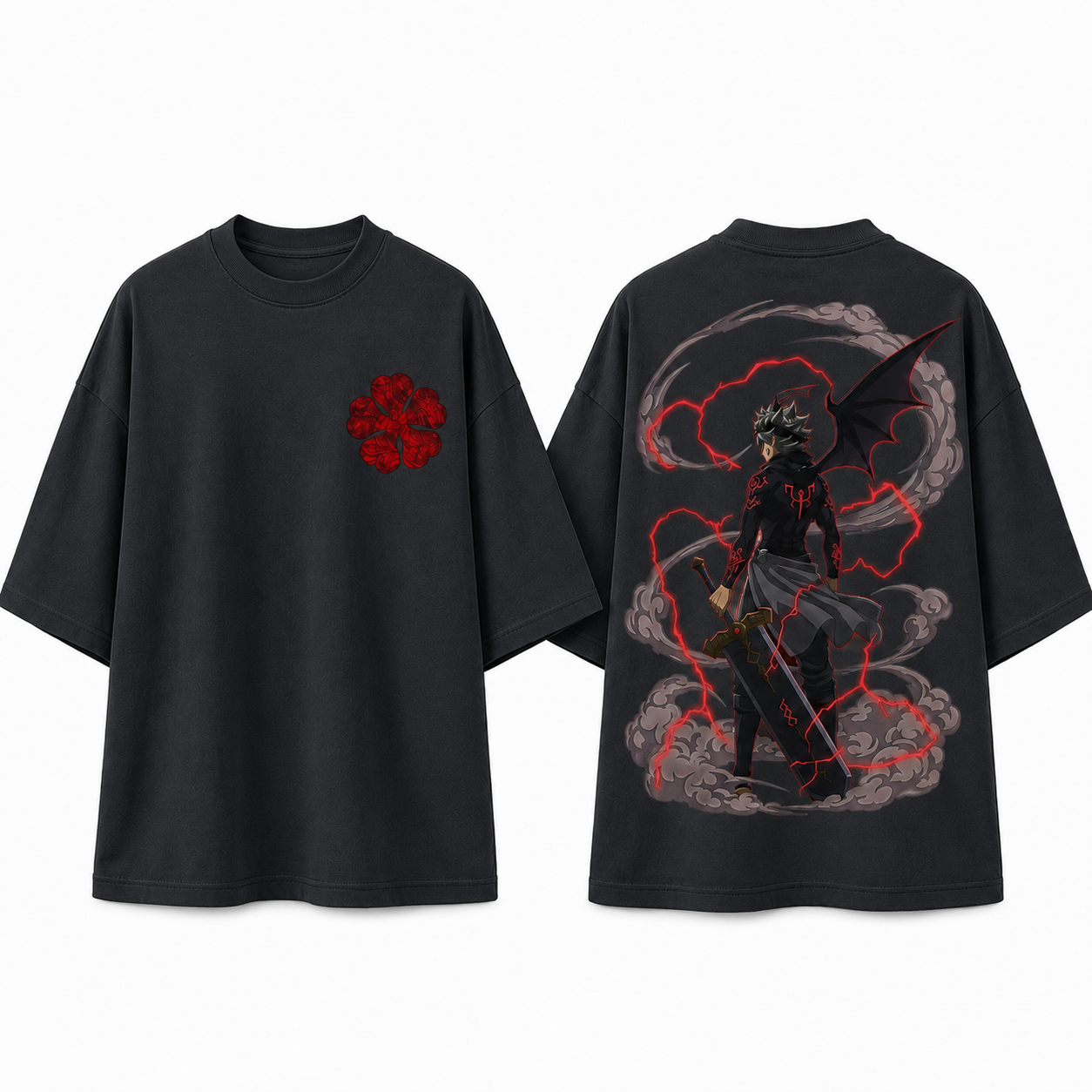 Asta Devil Union Oversized T-Shirt - Image 2