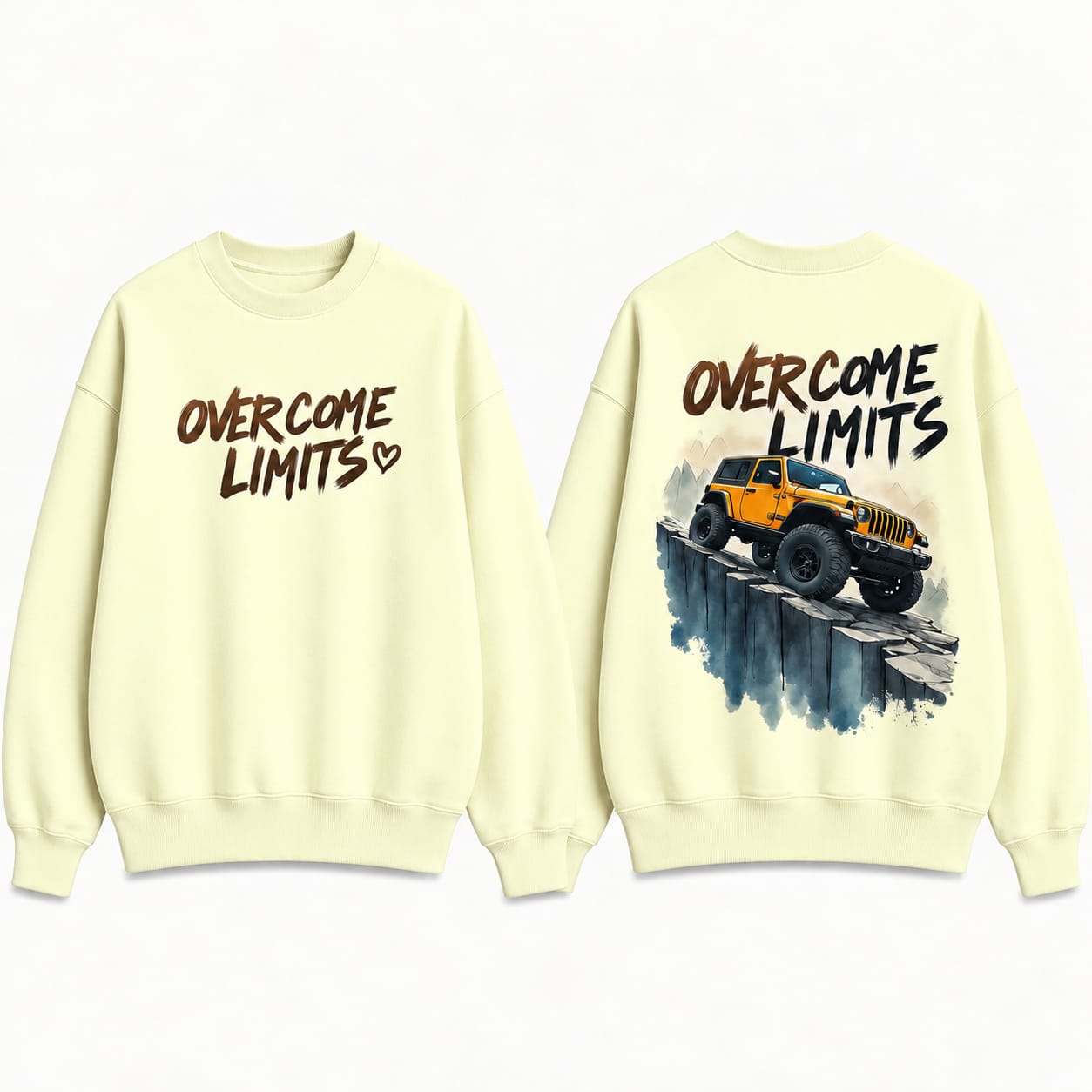 Overcome Limits Crewneck Sweatshirt