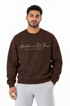 Adventure Is Out There Crewneck Sweatshirt