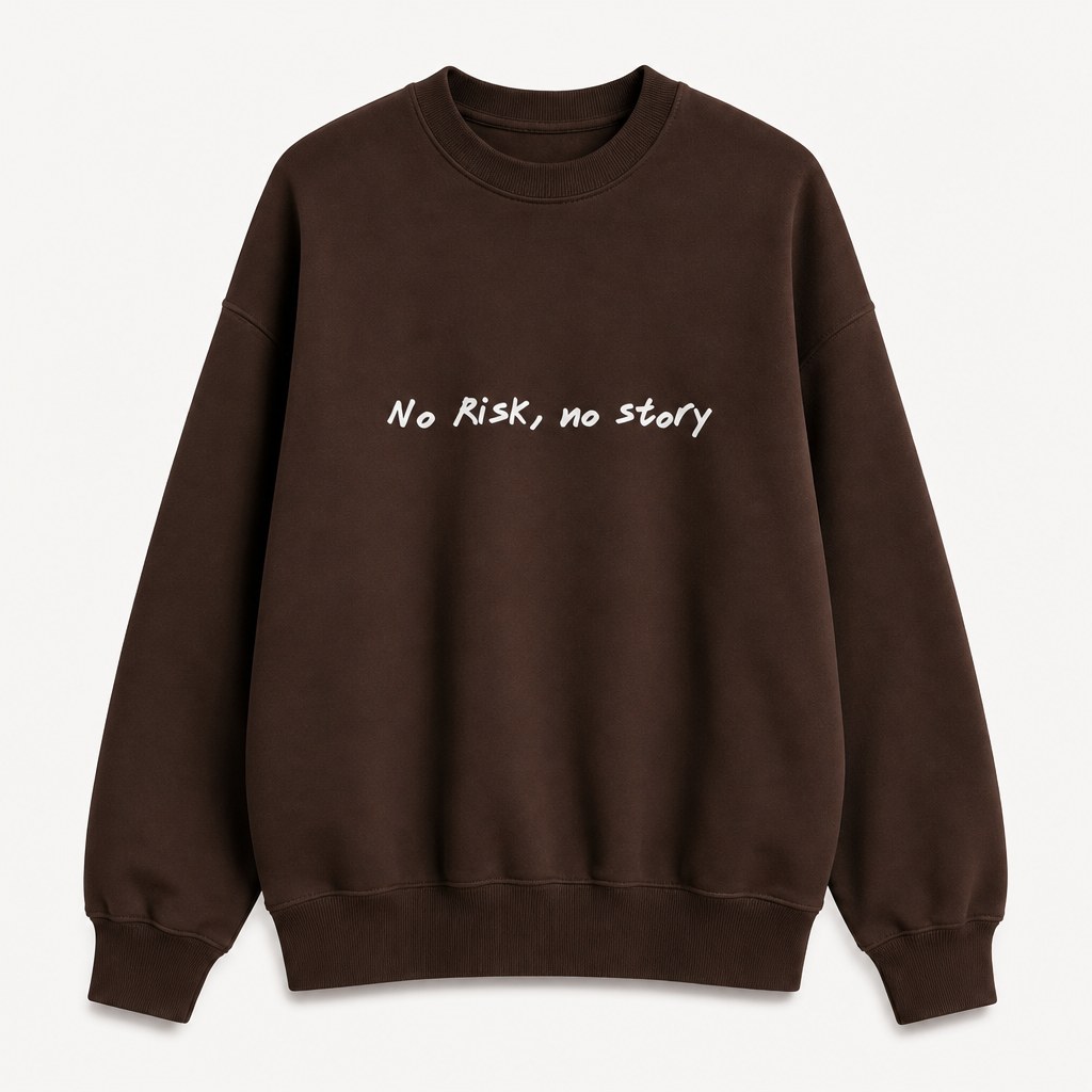 No Risk No Story Crewneck Sweatshirt - Image 4