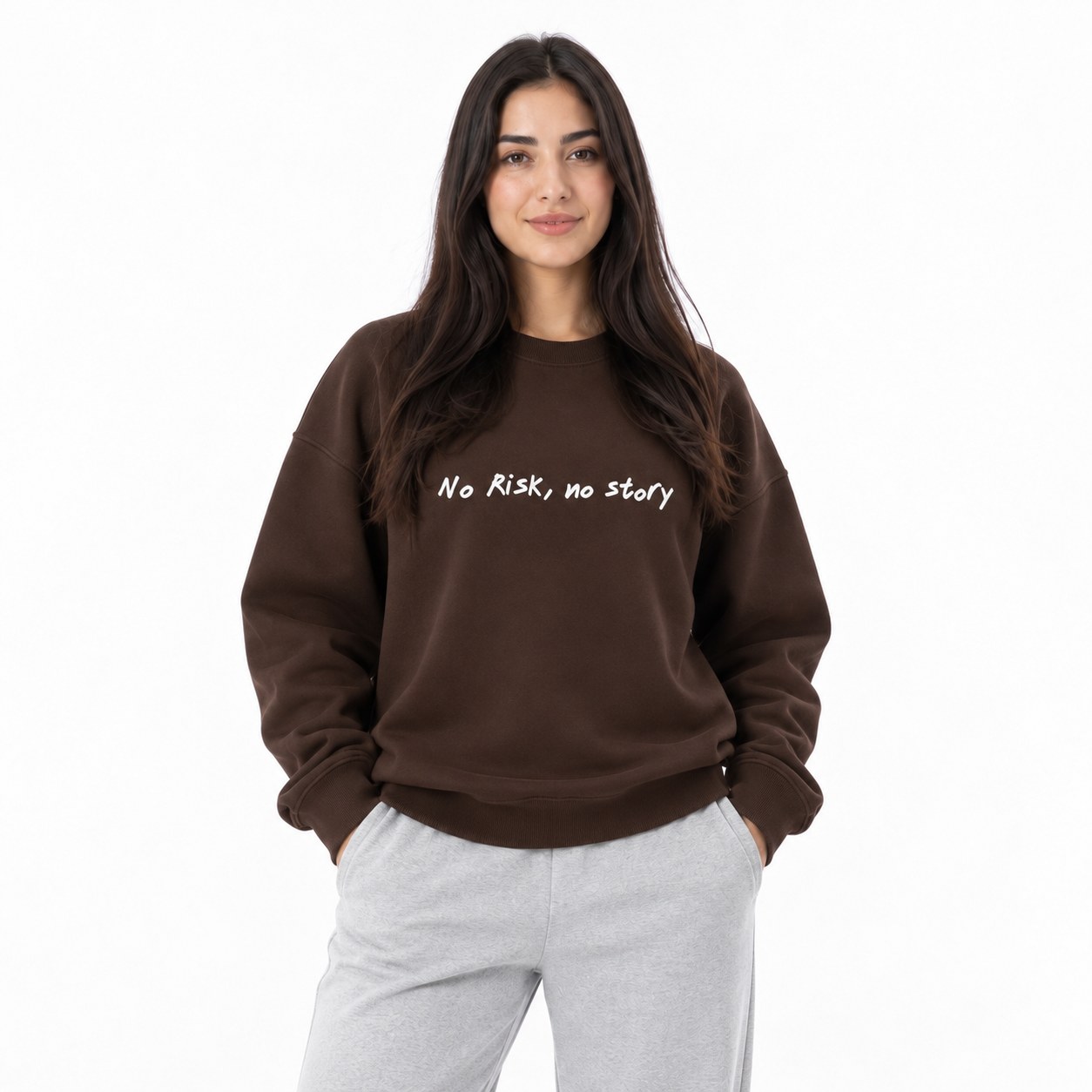No Risk No Story Crewneck Sweatshirt