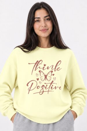 Think Positive Crewneck Sweatshirt