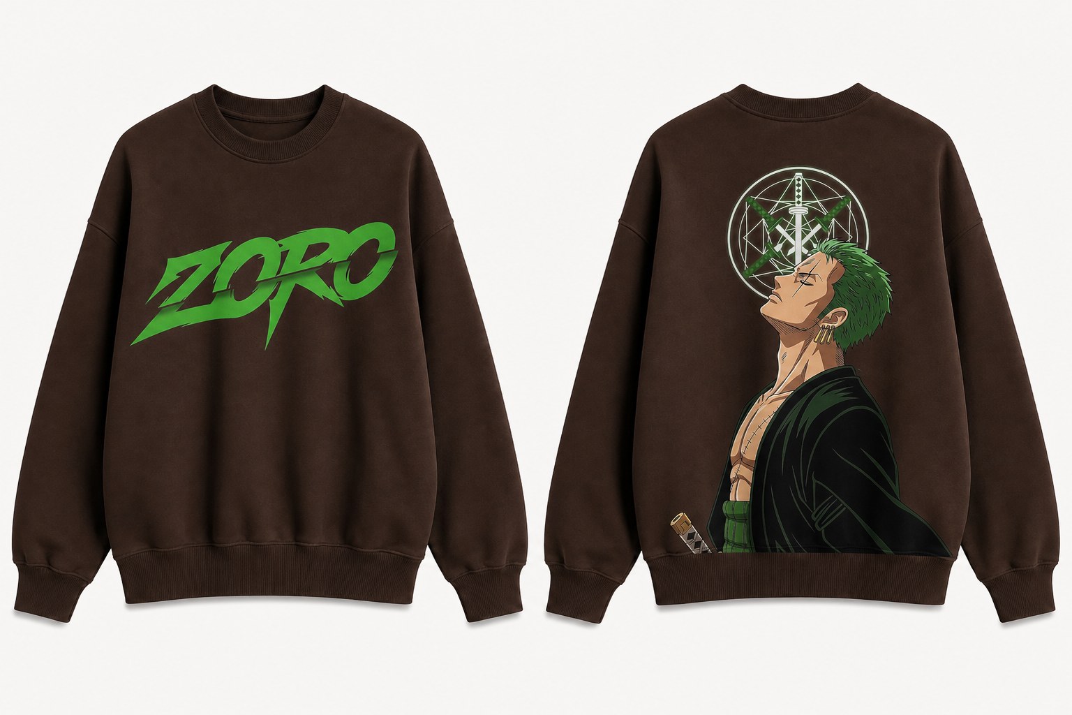 Zoro Crewneck Sweatshirt - Image 4