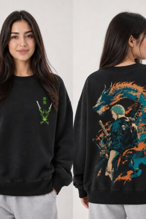 Zoro Dragon Crewneck Sweatshirt